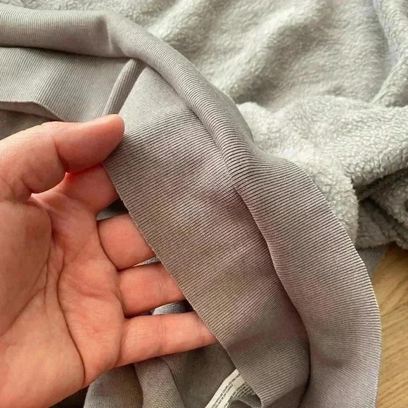 🆕 Free People Movement Storm Grey Kelly Oversize Sweater Top S🆕 - Picture 12 of 16